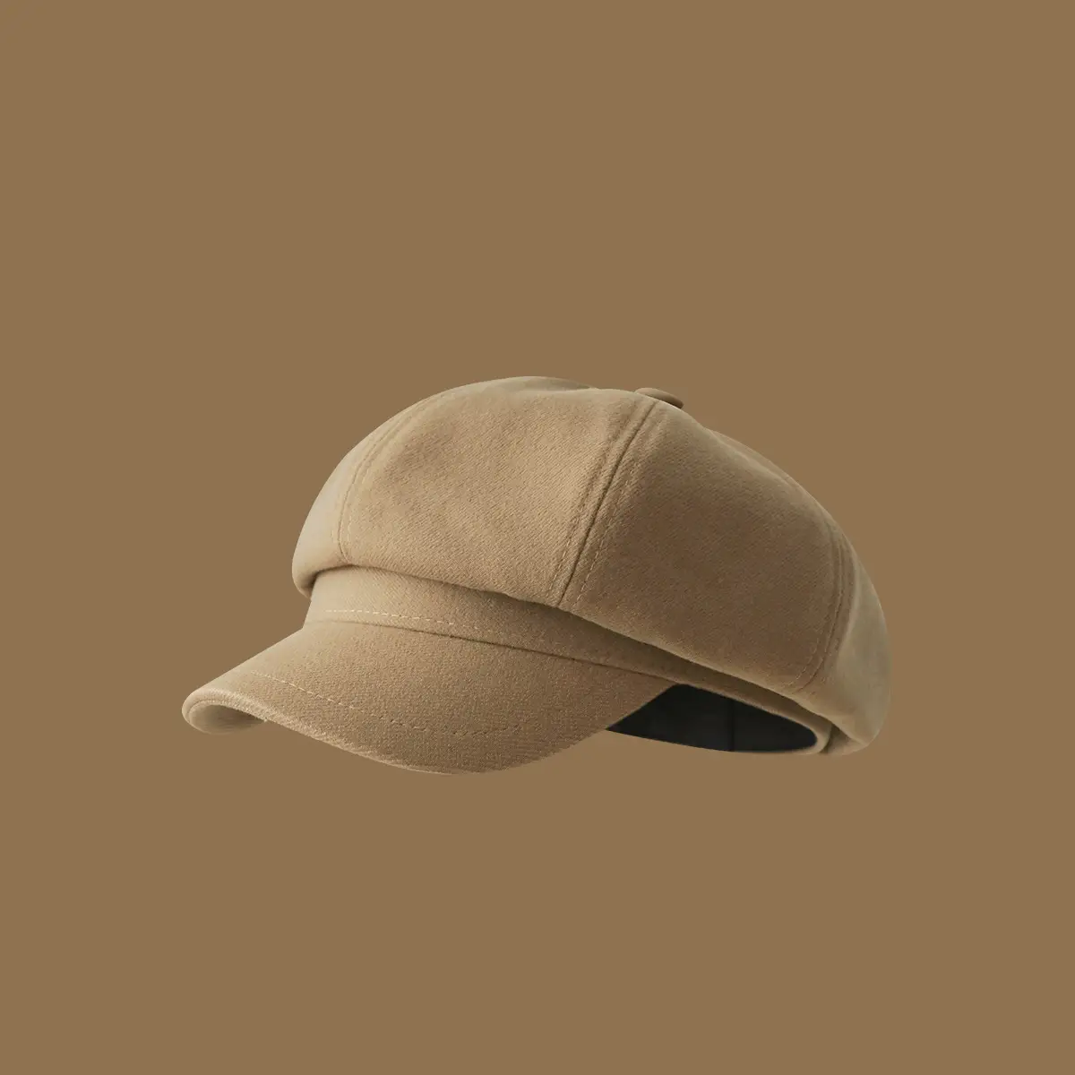 Black Duckbill Octagonal Hat for Women 2025 - Image 5
