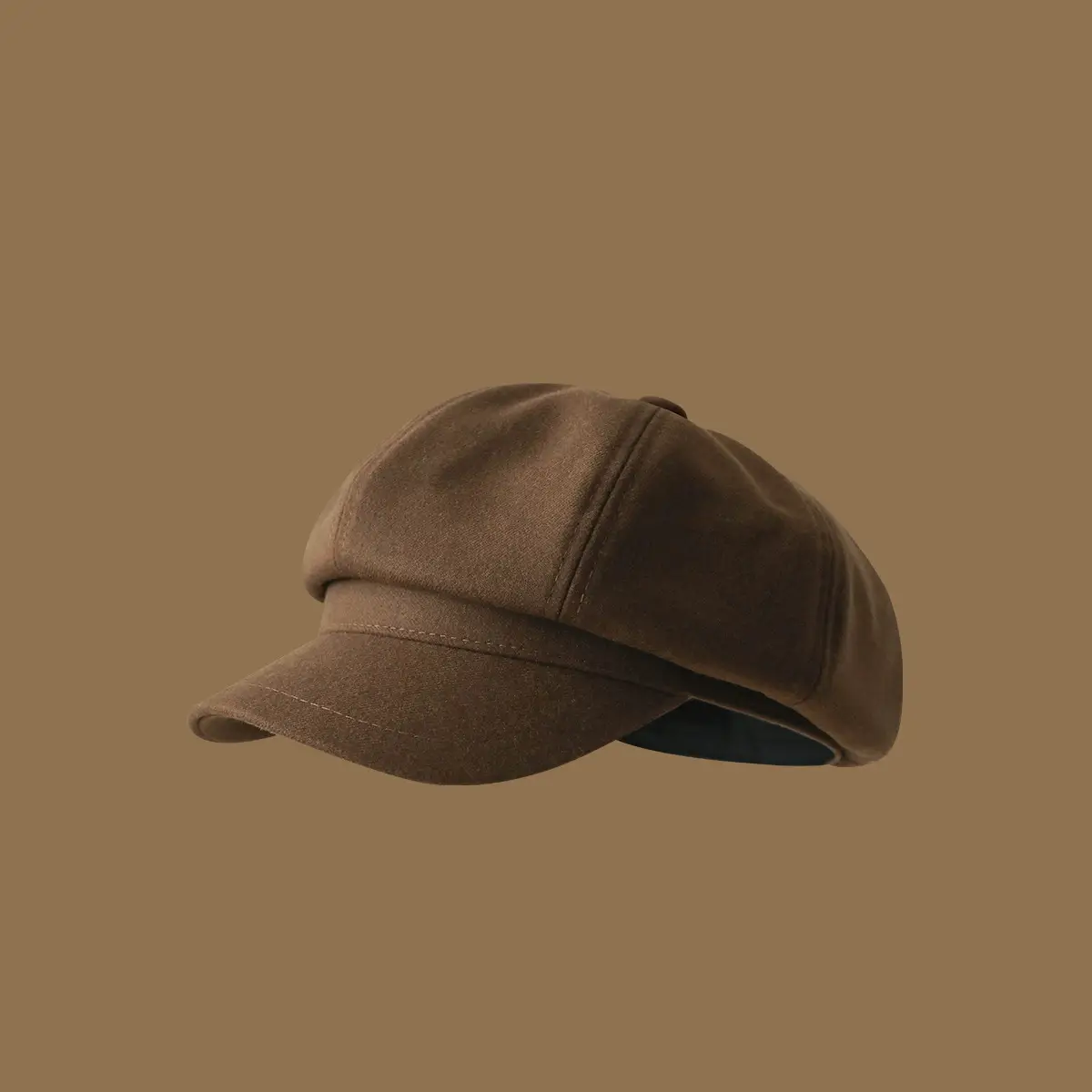 Black Duckbill Octagonal Hat for Women 2025 - Image 6