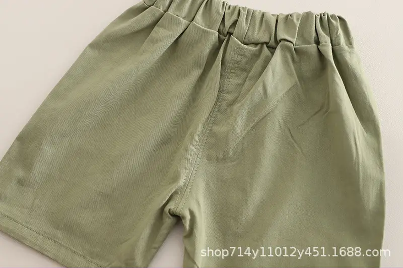 2025 New Cute Boys Cartoon Printed T-Shirt Shorts Set — feature 14
