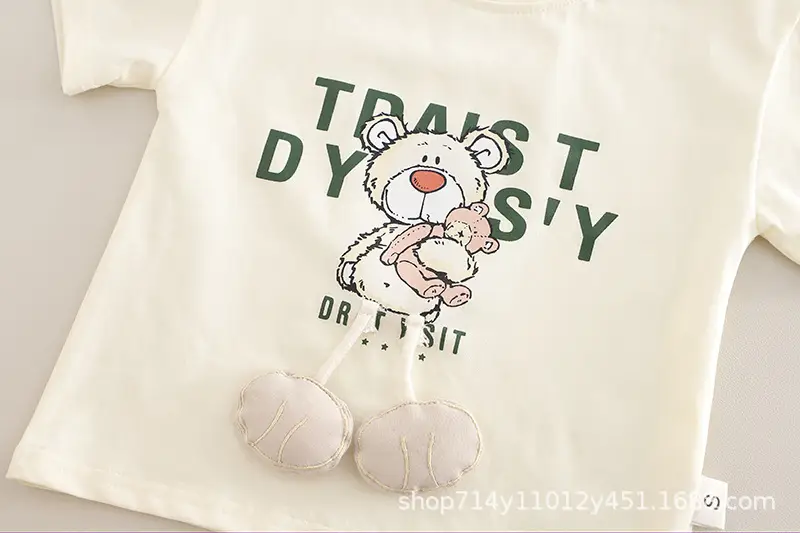 2025 New Cute Boys Cartoon Printed T-Shirt Shorts Set — feature 6