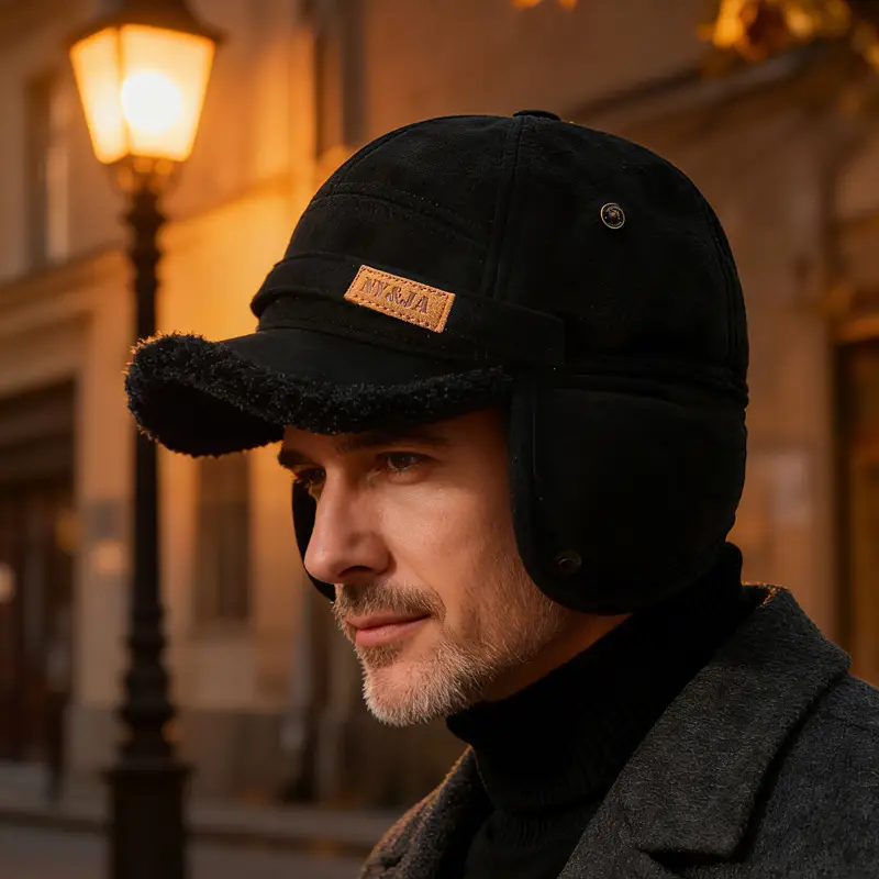 Winter Warm Baseball Cap for Men Elderly - Image 4