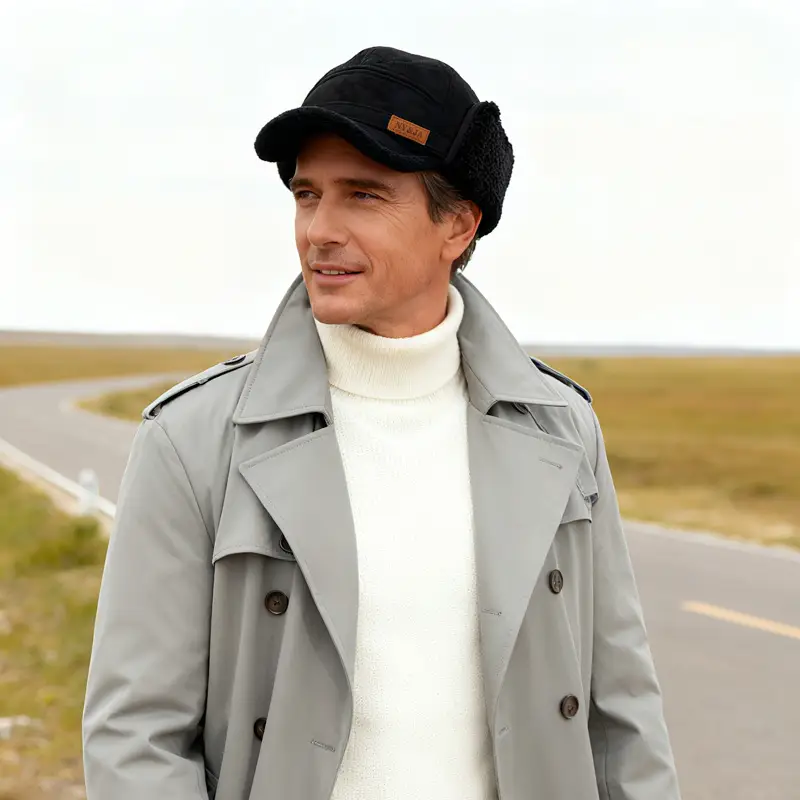 Winter Warm Baseball Cap for Men Elderly - Image 5