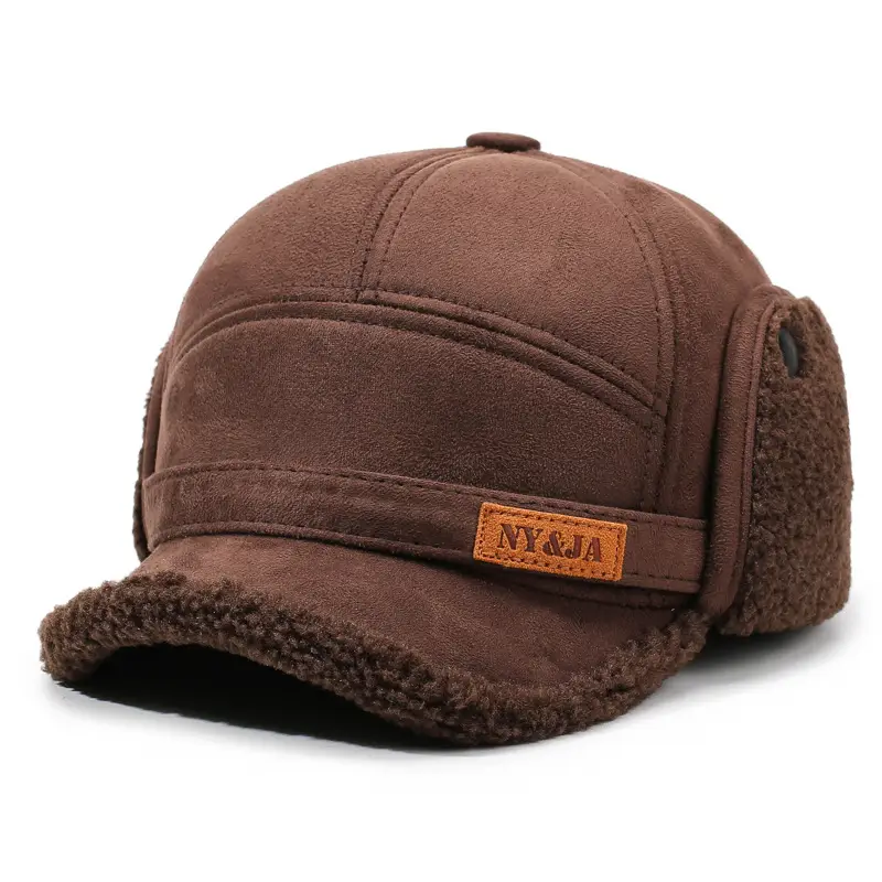 Winter Warm Baseball Cap for Men Elderly - Image 2