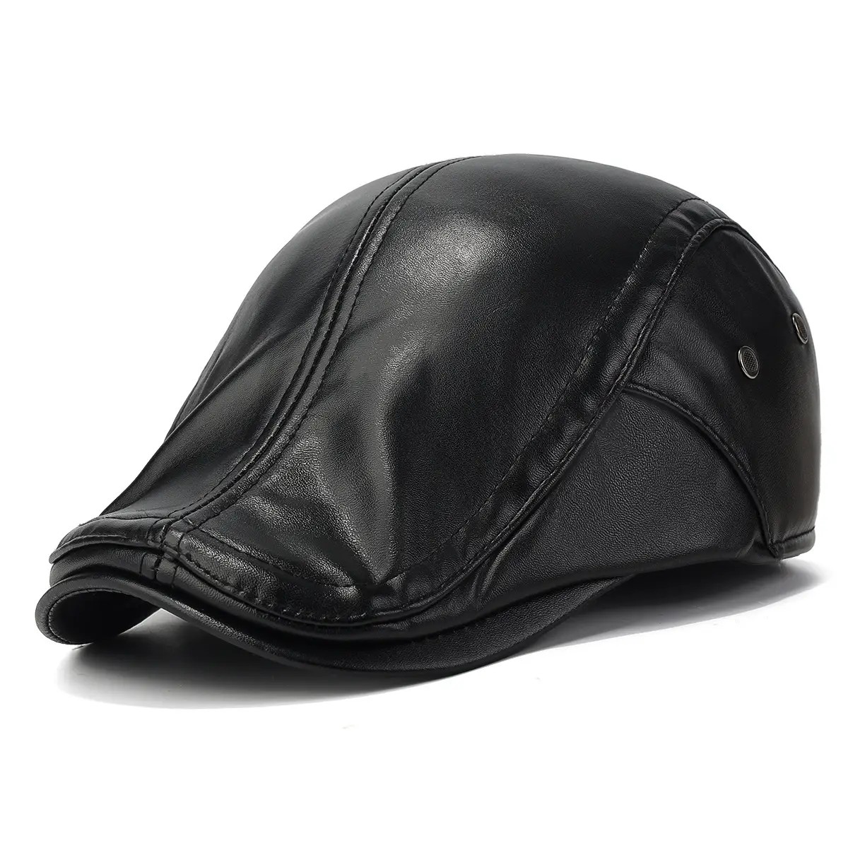 Winter PU Leather Ear & Cap Hat for Men Women - Image 7
