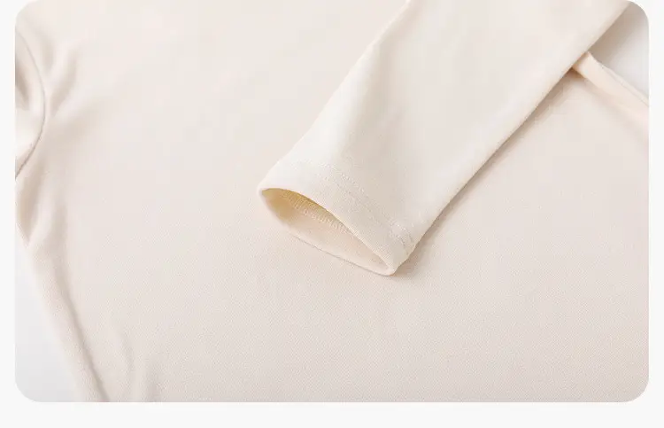 Children's New Year T-Shirt Cream Long Sleeve — feature 27