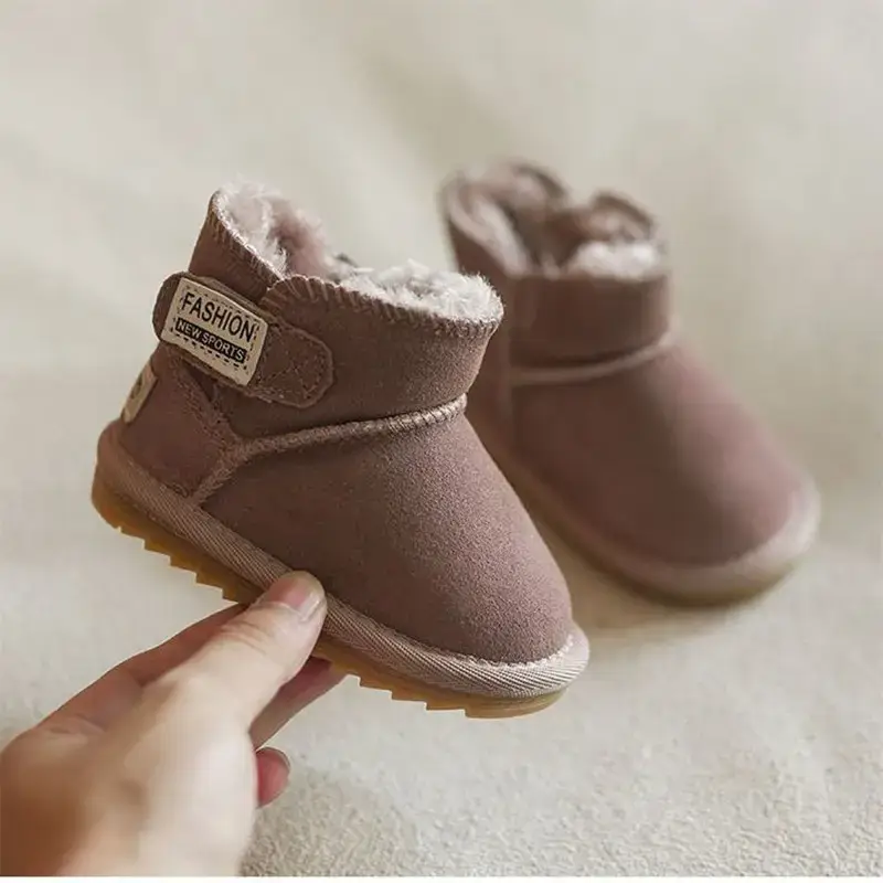 Baby Velvet Snow Boots Warm Toddler Shoes
