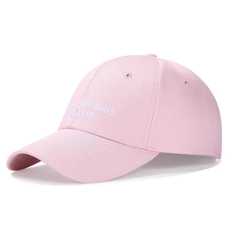 Black Baseball Cap with Adjustable Strap - Image 2