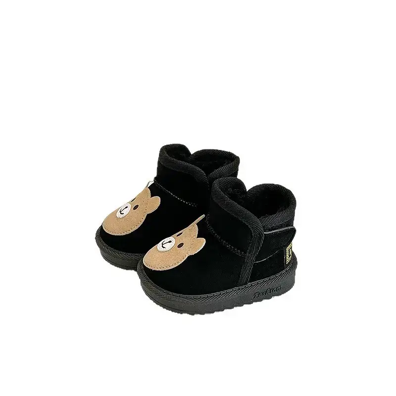Baby Velvet Snow Boots for Girls Winter Toddler Shoes