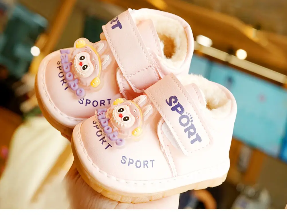 Toddler Winter Fleece Baby Shoes 1-2Yr Non-Slip — feature 7