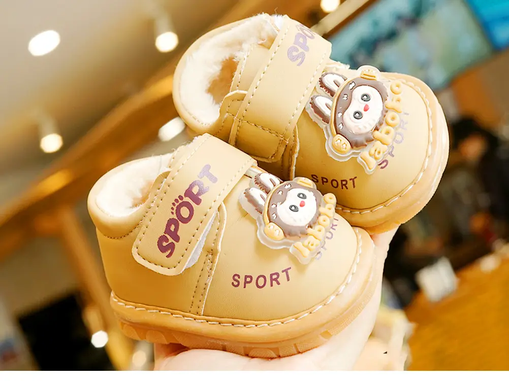 Toddler Winter Fleece Baby Shoes 1-2Yr Non-Slip — feature 8
