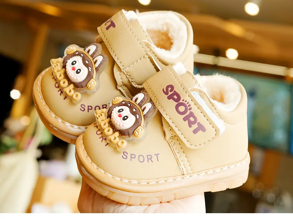 Toddler Winter Fleece Baby Shoes 1-2Yr Non-Slip — feature 9