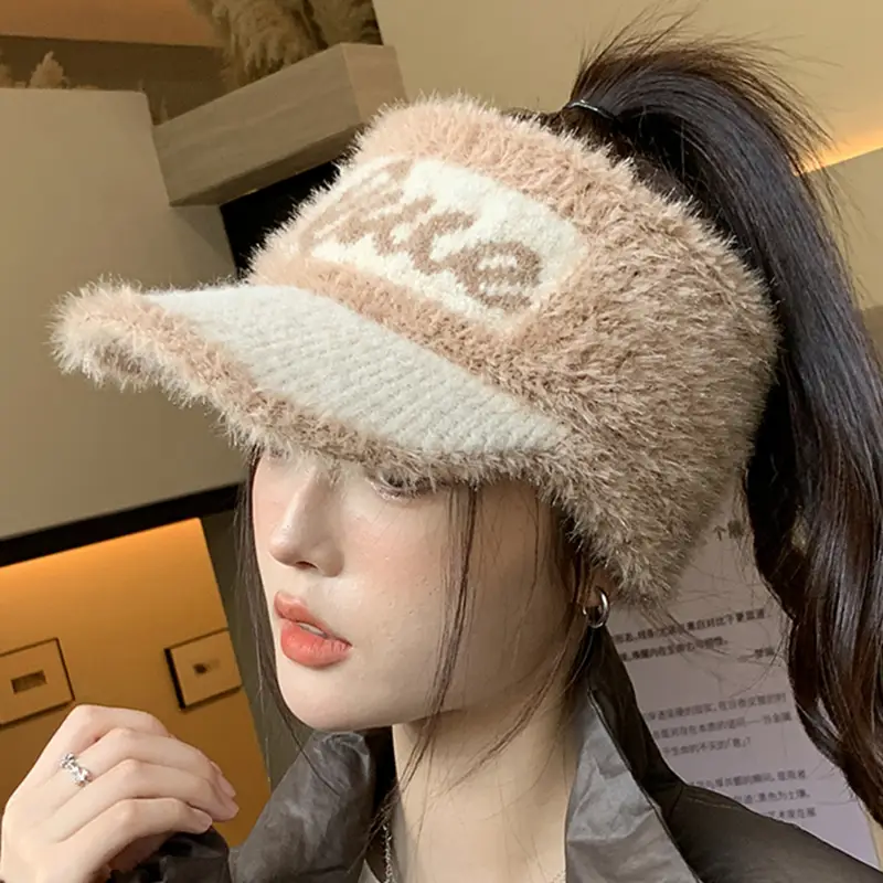 Women's 2025 Warm Plush Ear Hat with Face Cover - Image 7