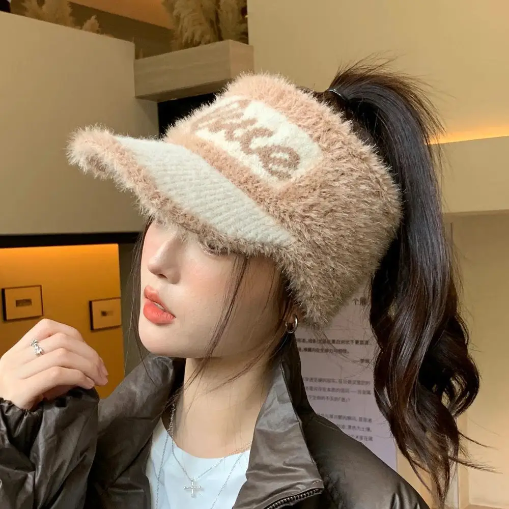 Women's 2025 Warm Plush Ear Hat with Face Cover - Image 3