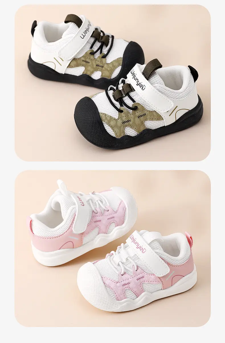 2025 Green Toddler Sneakers for Boys Spring Soft Soled — feature 18
