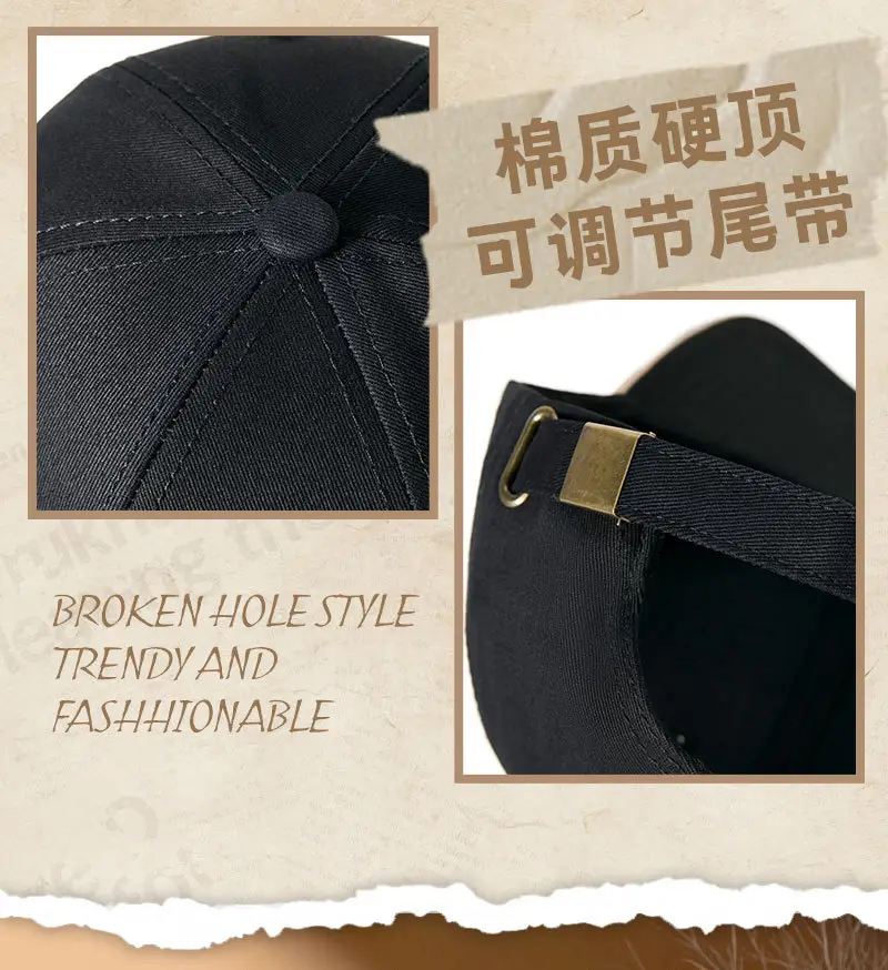 Men Beige Logo Baseball Cap Outdoor Use — feature 12