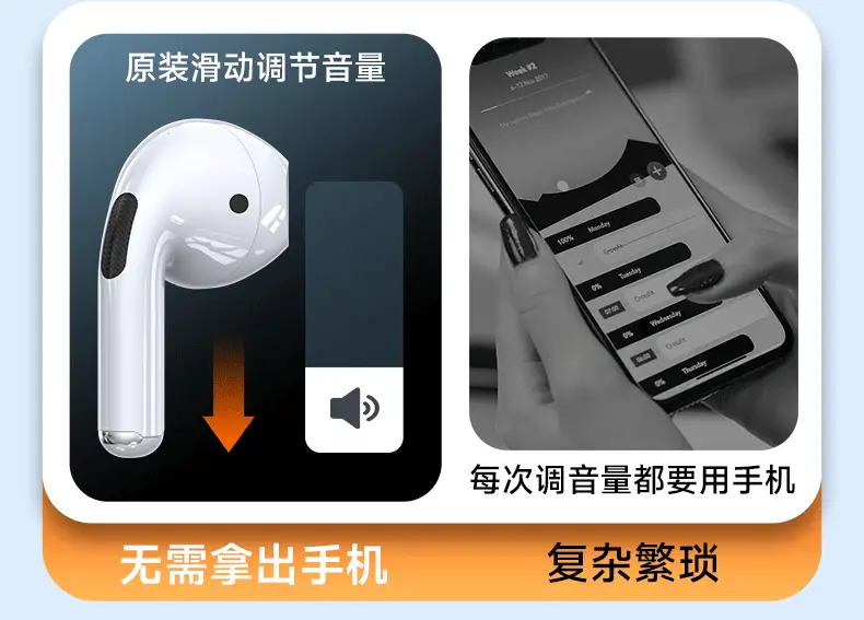 Huaqiangbei Wireless Bluetooth Headphones 2026 New Model In-Ear High-Quality Smart Noise-Cancelling Wireless Headphones — feature 6