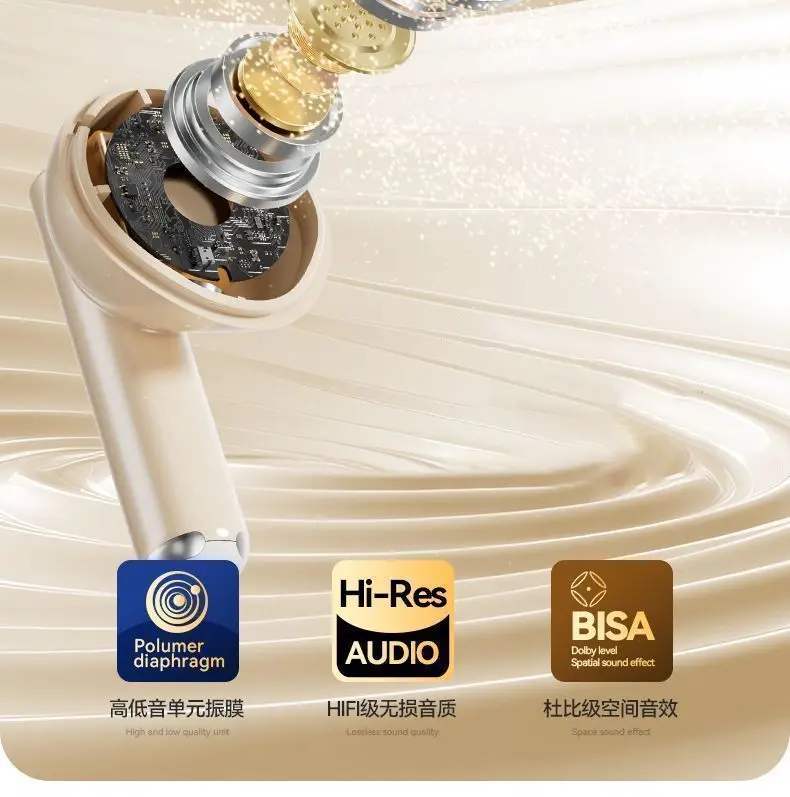 Retro Camera New Semi-In-Ear Wireless Bluetooth Headset Sports Noise Reduction Non-In-Ear Long Battery Life — feature 12