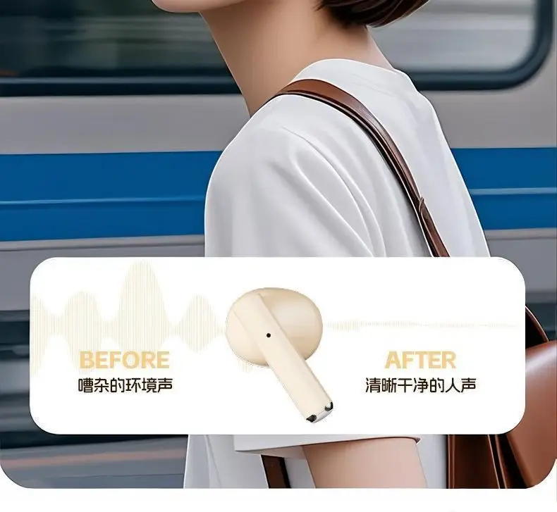 Retro Camera New Semi-In-Ear Wireless Bluetooth Headset Sports Noise Reduction Non-In-Ear Long Battery Life — feature 14