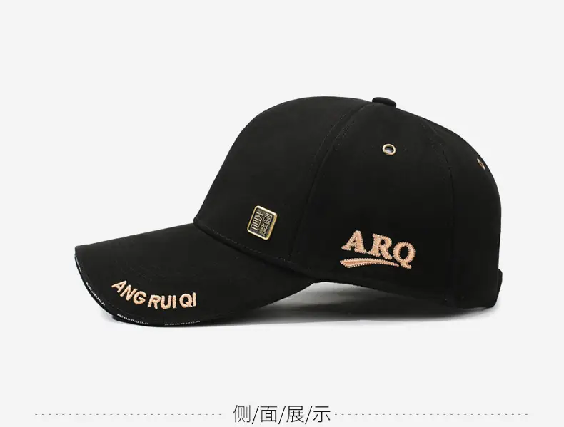 Men's Black Fleece Lined Baseball Cap Winter Warm — feature 15
