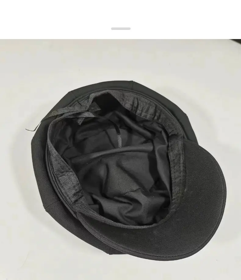Women's Korean Style Miu Beret Face-Slimming Wig Cap Large Head — feature 10