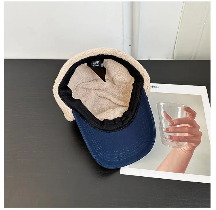 Korean Embroidered Warm Cap for Women Winter — feature 16