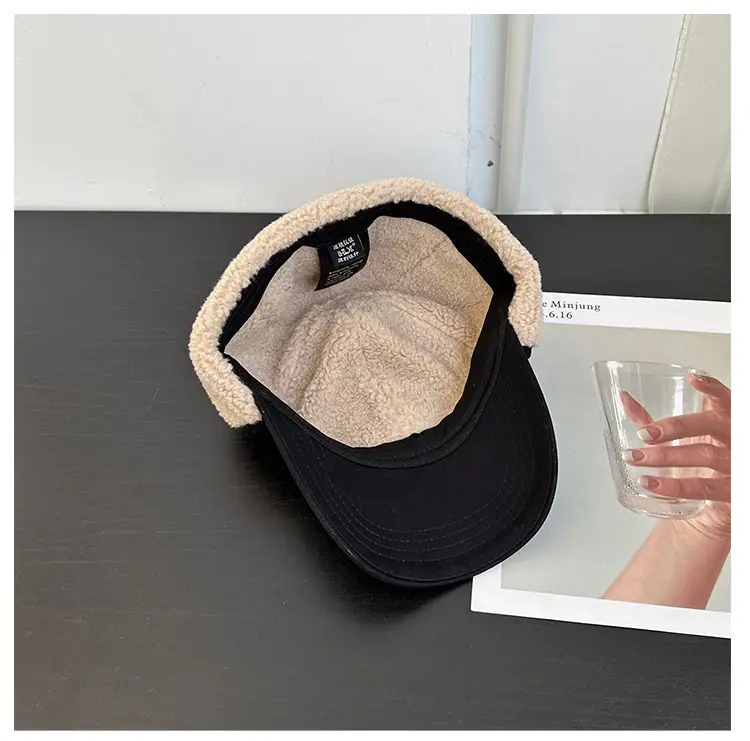Korean Embroidered Warm Cap for Women Winter — feature 26