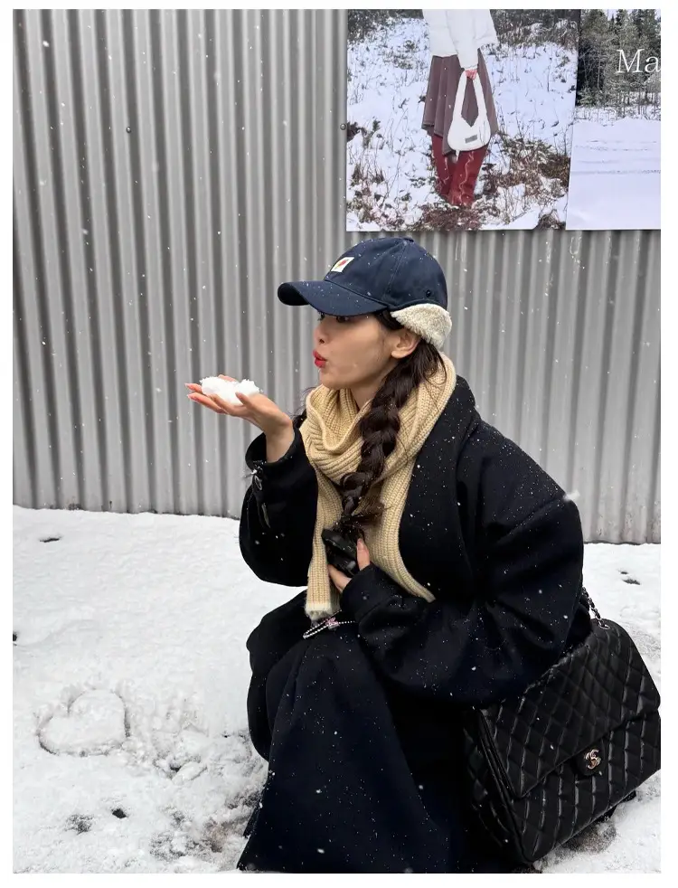 Korean Embroidered Warm Cap for Women Winter — feature 8