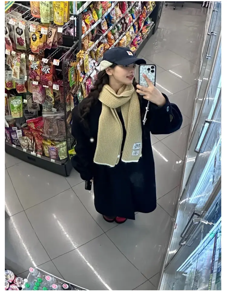 Korean Embroidered Warm Cap for Women Winter — feature 9