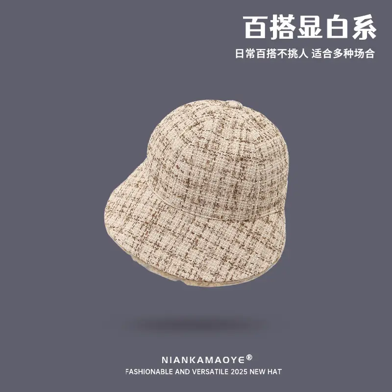 Korean Style Velvet Duck Cap Women Warm Autumn Winter - Image 7