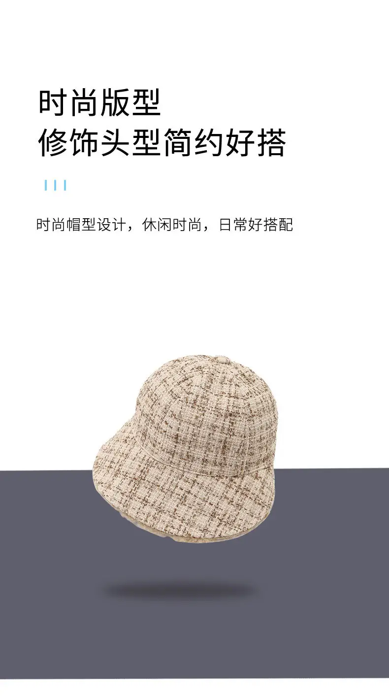 Korean Style Velvet Duck Cap Women Warm Autumn Winter — feature 6