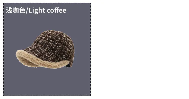 Autumn Winter Plush Fisherman Hat for Women — feature 9