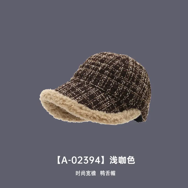 Autumn Winter Plush Fisherman Hat for Women - Image 4