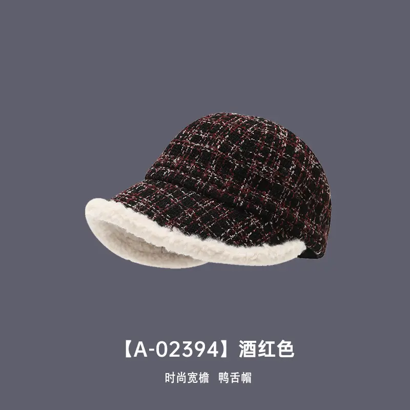 Autumn Winter Plush Fisherman Hat for Women - Image 5