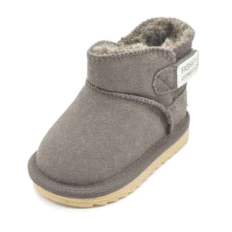 Baby Velvet Snow Boots for Toddler Warm Winter Shoes