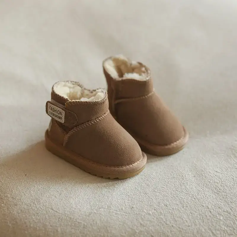 Baby Velvet Snow Boots for Toddler Warm Winter Shoes — feature 3