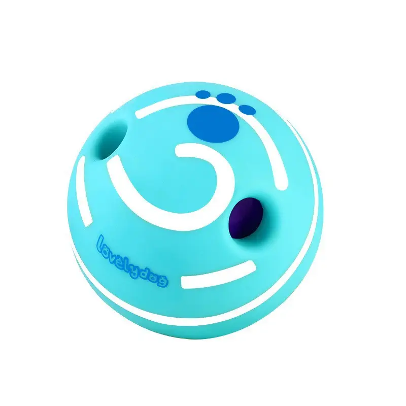 Dog Toy Rolling Sound Ball Self-Pleasure Ball Silly Ball Amazon Teething Boredom Relief Bite-Resistant Ball Pet Sound Ball