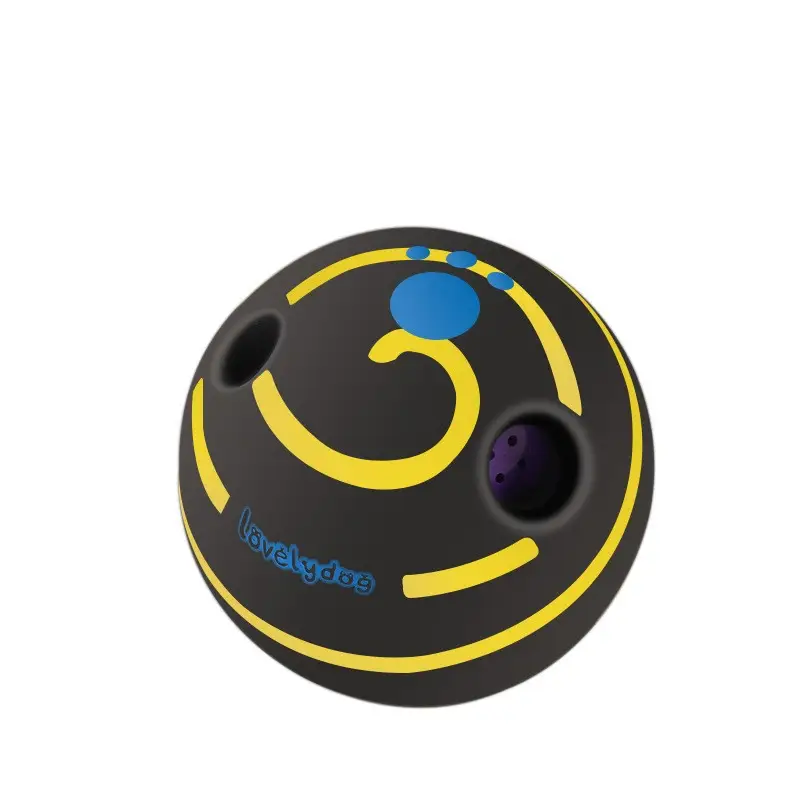 Dog Toy Rolling Sound Ball Self-Pleasure Ball Silly Ball Amazon Teething Boredom Relief Bite-Resistant Ball Pet Sound Ball