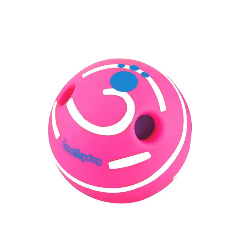 Dog Toy Rolling Sound Ball Self-Pleasure Ball Silly Ball Amazon Teething Boredom Relief Bite-Resistant Ball Pet Sound Ball