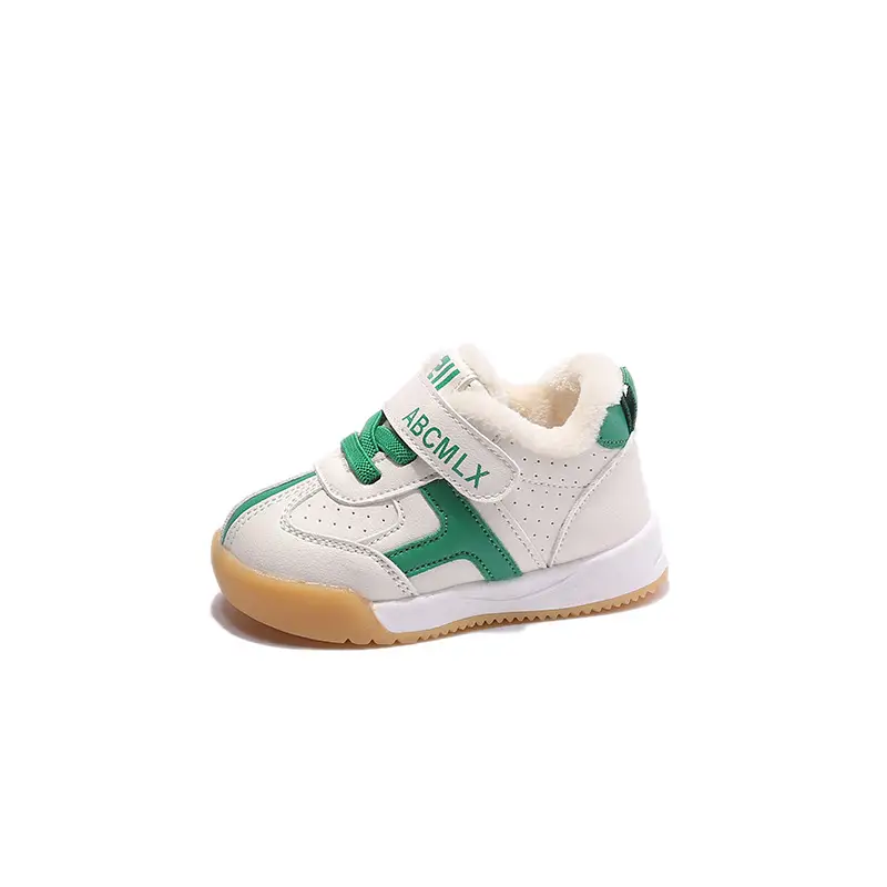 Baby Winter Shoes Fleece-Lined 0 to 1-3 Years Old Warm Male Baby Toddler Shoes Female Soft Sole Autumn and Winter