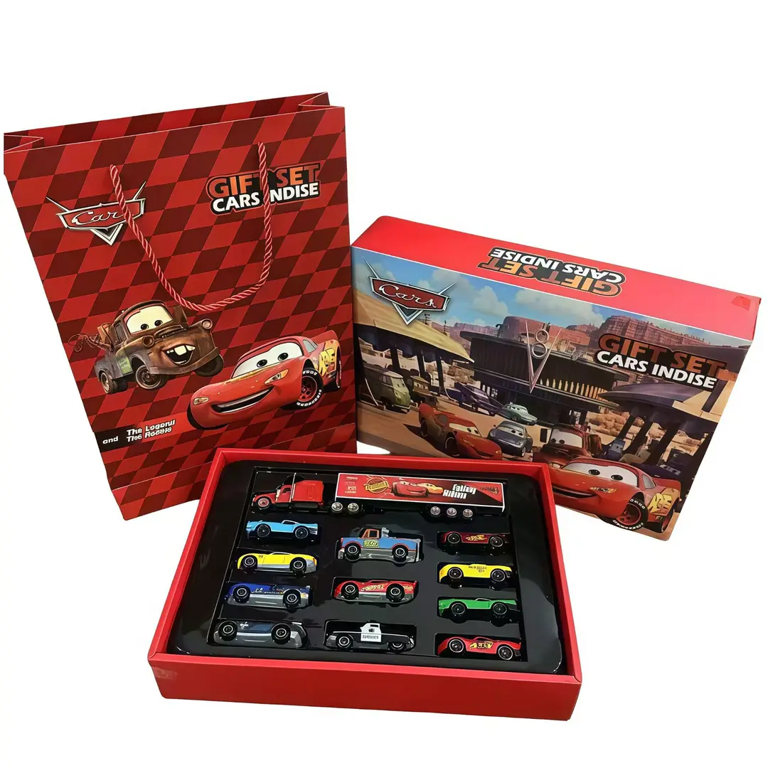 Cross-Border Cars Model Lightning Mcqueen Board Teeth Uncle Mcqueen Pull Back Toy Alloy Car Set Combination Wholesale — feature 5