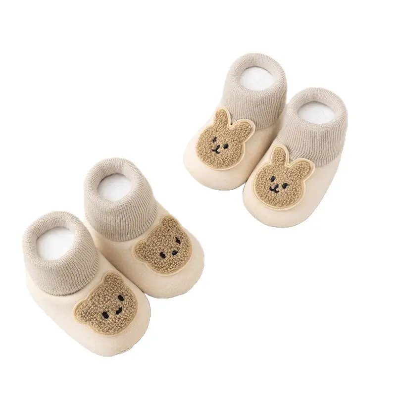 Baby Fleece Anti-Fall Shoes for 1 Year Old