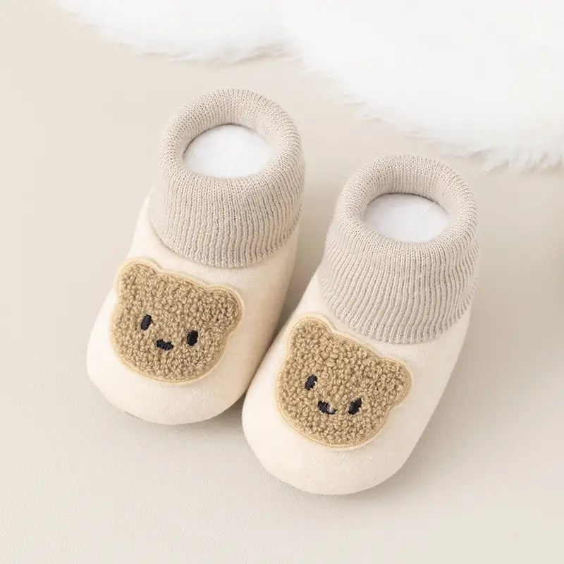 Baby Fleece Anti-Fall Shoes for 1 Year Old