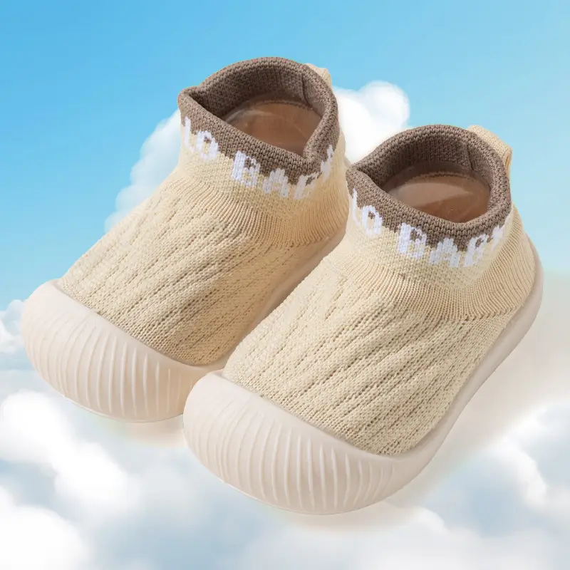 Pink Knitted Toddler Socks & Shoes for Walking Out