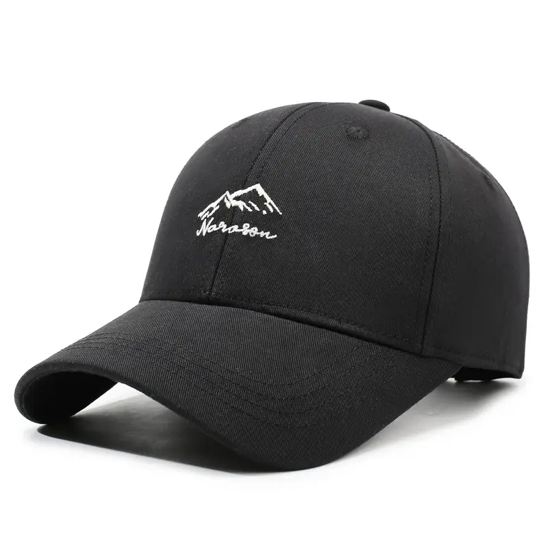 Men Mountain Embroidered Baseball Cap Beige - Image 2