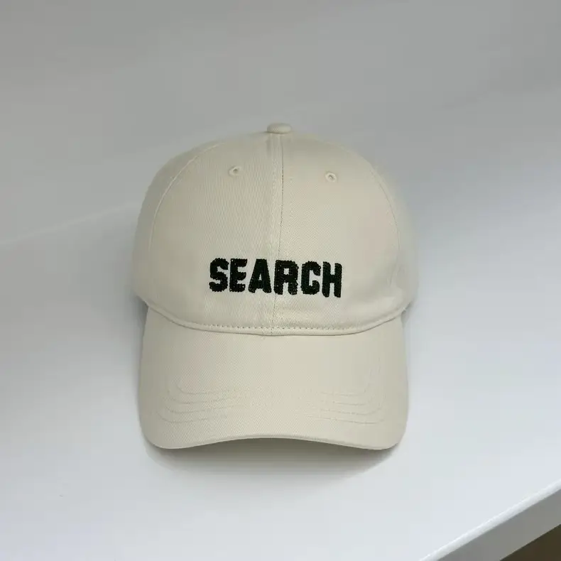 Women Search Cap Beige Wide Brim Casual Baseball — feature 4