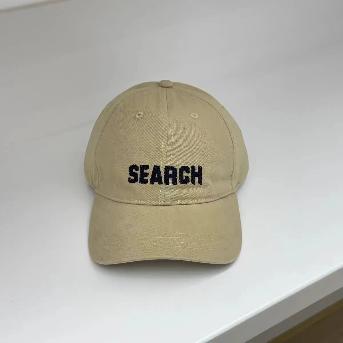 Women Search Cap Beige Wide Brim Casual Baseball - Image 5
