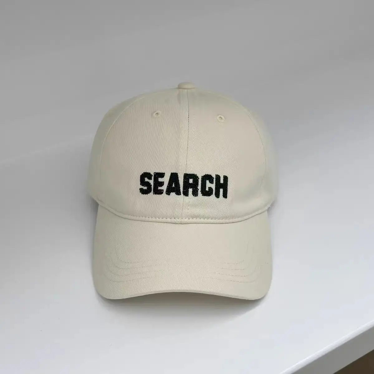 Women Search Cap Beige Wide Brim Casual Baseball - Image 6