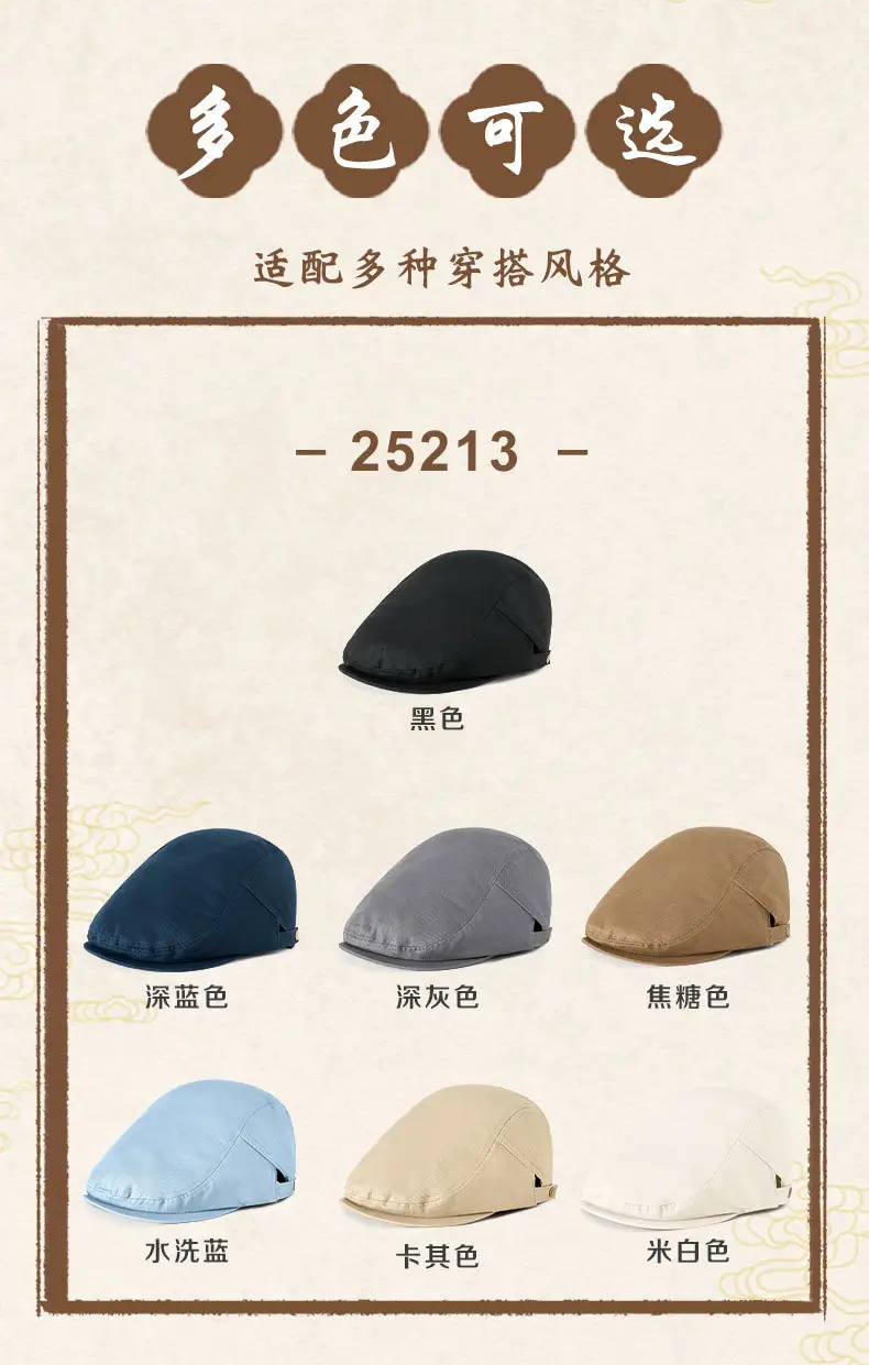 Men's Duckbill Hat Winter Warm Casual — feature 11