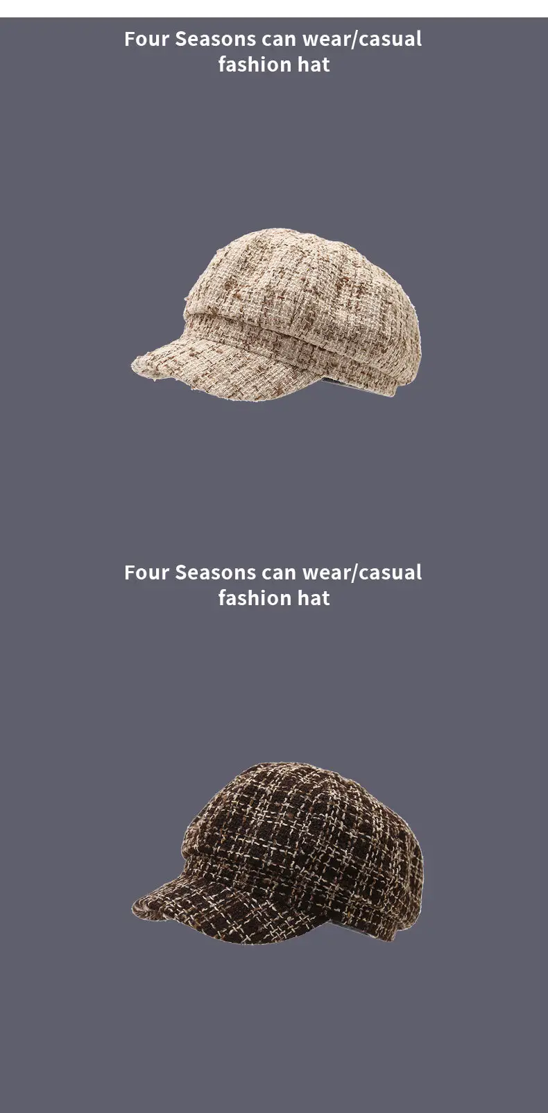 Korean Style Fisherman Plush Hat for Women — feature 11