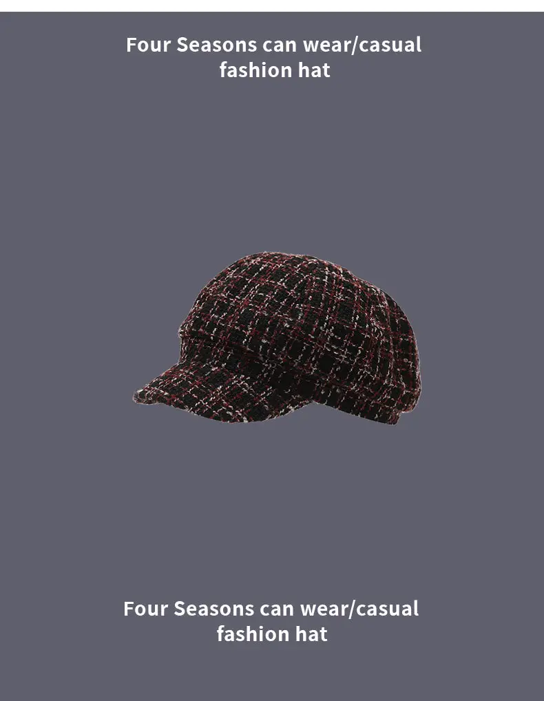 Korean Style Fisherman Plush Hat for Women — feature 12